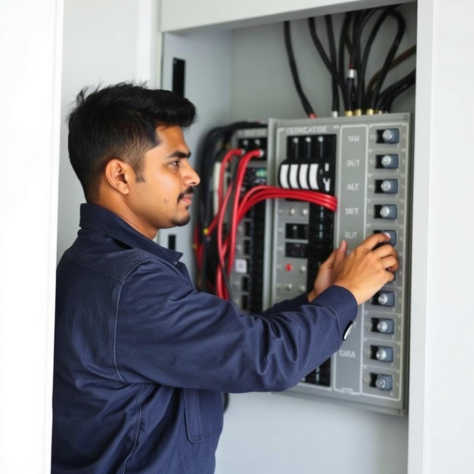 Indian electrician professional - GUHOO home services